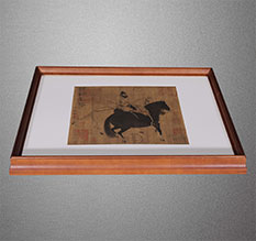 敦化书画装裱配框服务案例